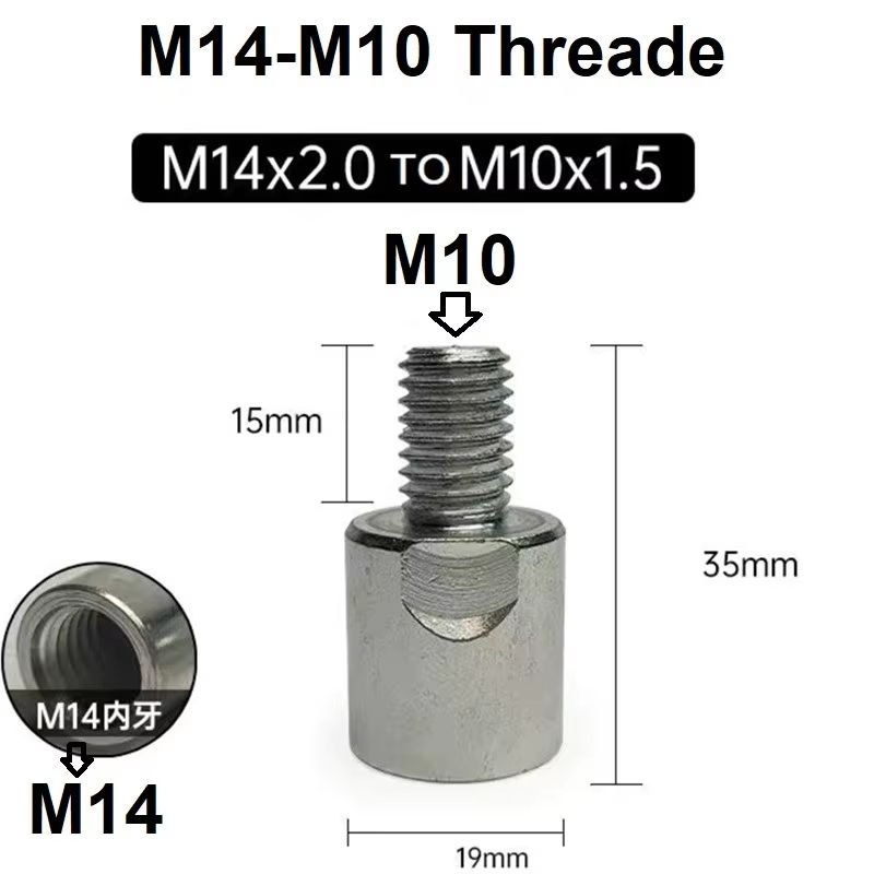 M10 Diamond Flat Grinding Head for Stone and Marble - Heavy-Duty Brazed Polishing Disc for Countertop Trimming & Finishi