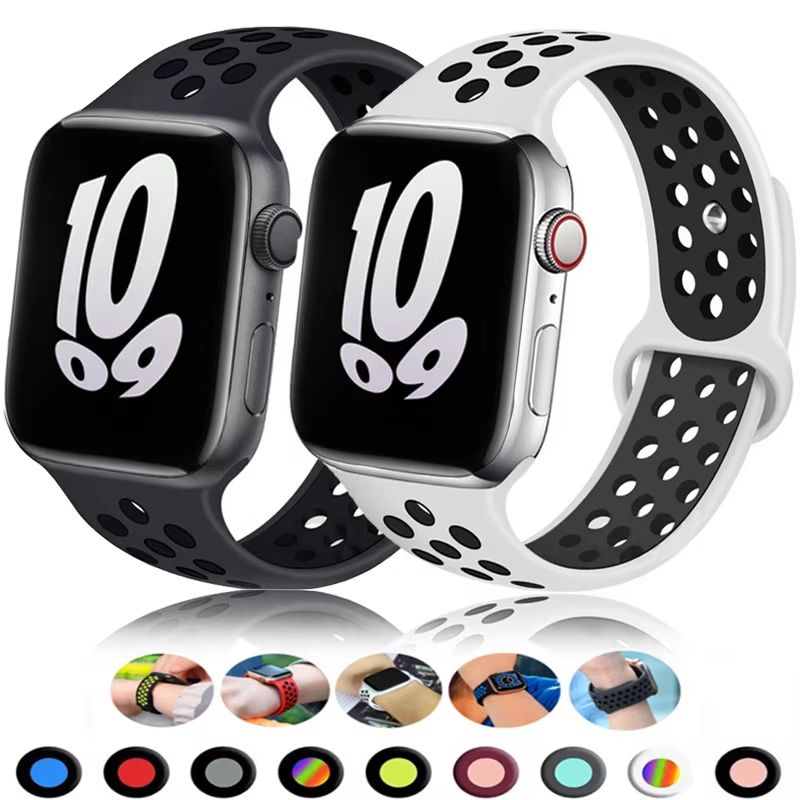 Sport Strap for Apple Watch – Breathable Replacement Band for iWatch Series 10–1, Ultra 2, SE (38mm–49mm)