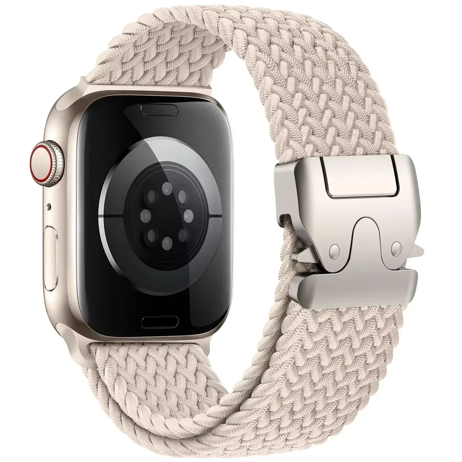 Soft Braided Solo Loop Band for Apple Watch – Stretchable Nylon Strap for Ultra, Series 10, 9, 8, SE & More