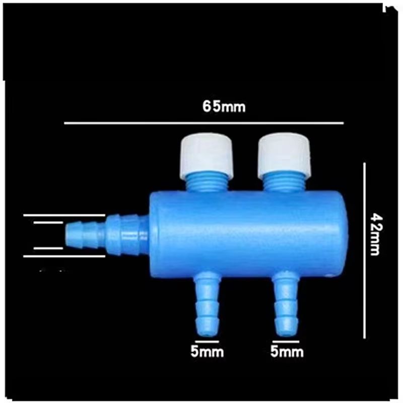 Aquarium Air Flow Control Valve Splitter - Precision Oxygen Distributor for Fish Tanks & Pumps