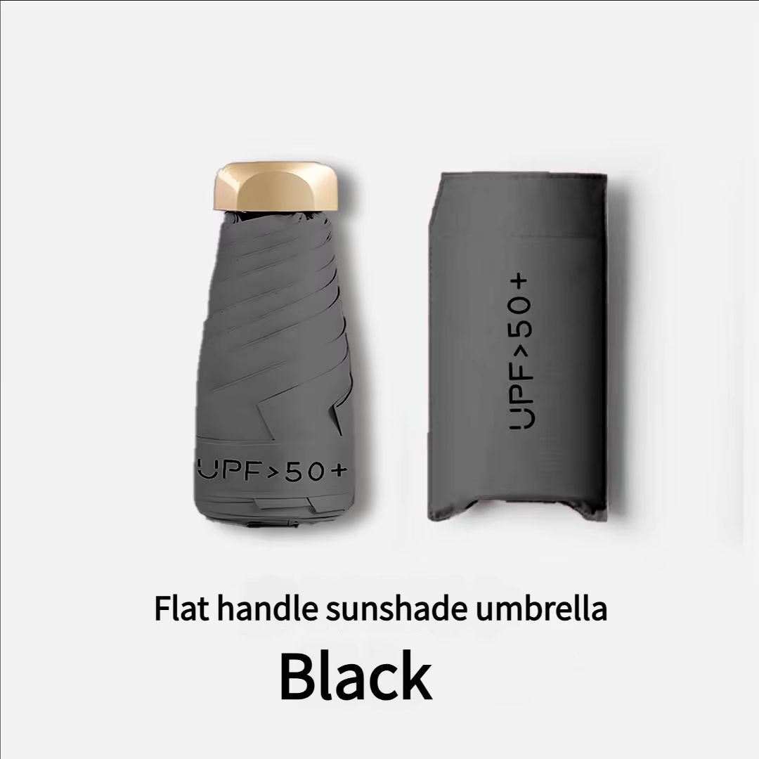 Ultra-Light Compact Mini Umbrella for Sun & Rain with Anti-UV Protection