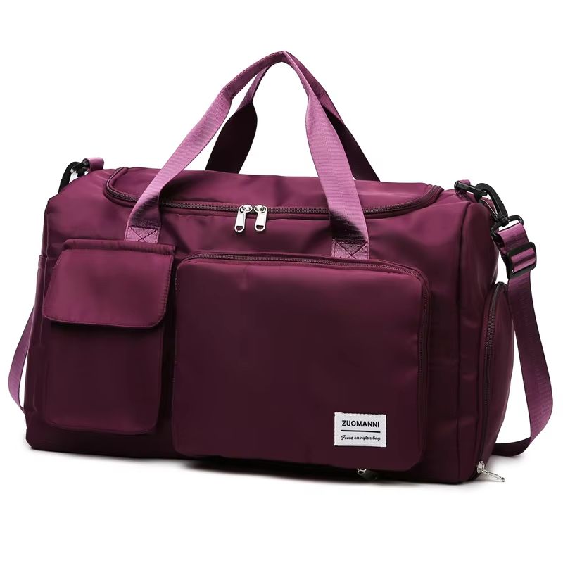 UNIXINU Large Capacity Carry-On Travel Bag with Shoe Compartment – Versatile Weekender & Overnight Duffle for Women
