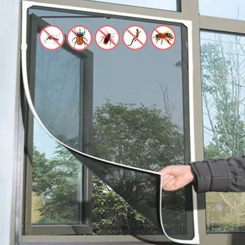 Window Insect Management AirGuard Window & Door Insect Screen Net – Reusable Anti-Mos | Inspire ...