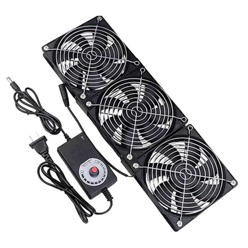 High-Flow 120 mm 3000 RPM Cooling Fan with Speed Controller | Inspire ...