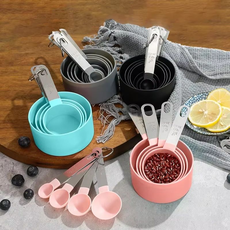 Precision 8-Piece Stainless Steel Measuring Cups & Spoons Se | Inspire ...