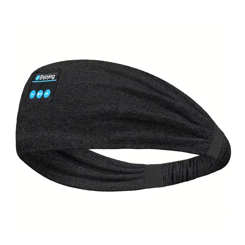 Wireless Bluetooth Sports Headband Headphones – Soft Elastic Sweat-Resistant for Running, Yoga & Sleep
