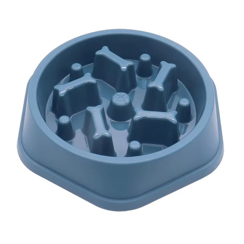 Puzzle Slow Feeder Dog & Cat Bowl – Non-Slip Slow-Eat Pet Feeding Dish for Small, Medium & Large Breeds