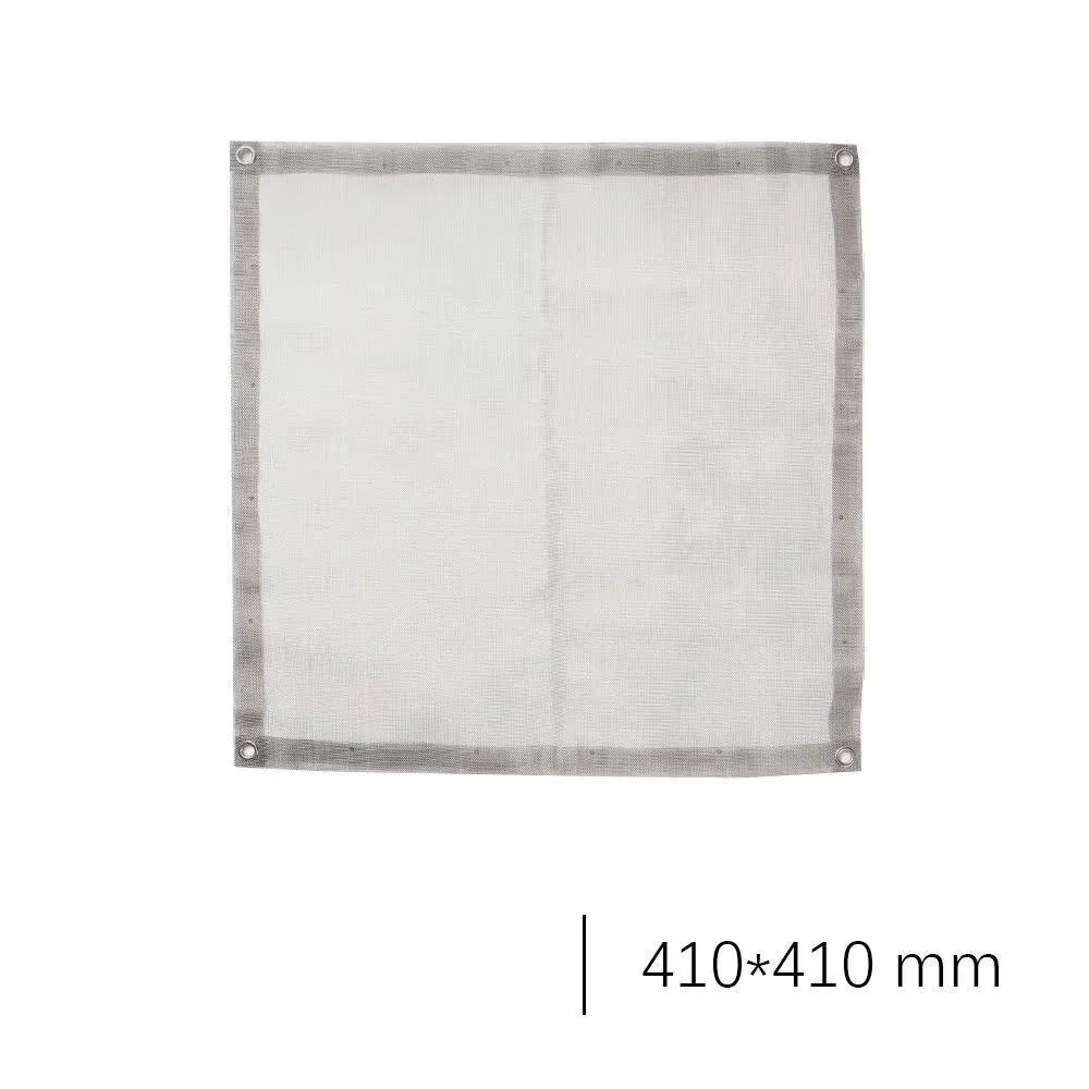 Portable Camping Fire Pit Grill Stainless Steel Mesh Wood Stove Stand Outdoor BBQ Rack