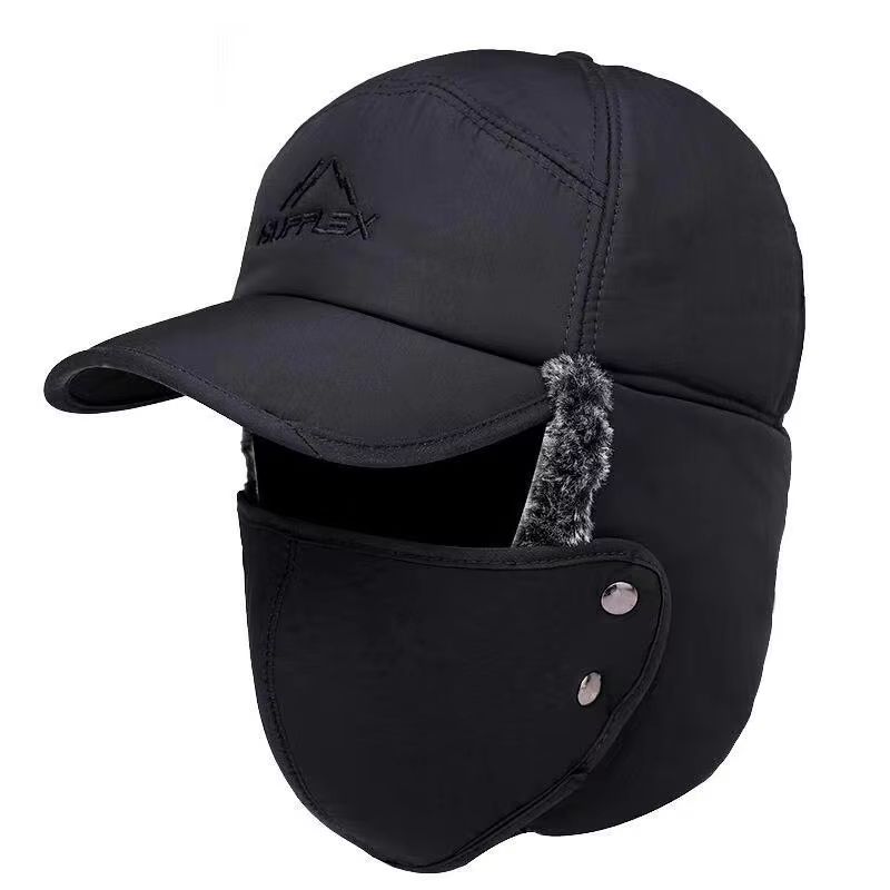 Winter Thickened Faux-Fur Baseball Cap for Extreme Cold (Unisex)