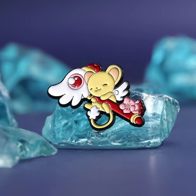 MINISO Magical Girl Enamel Pins Cute Bunny and Bear Lapel Br | Inspire ...