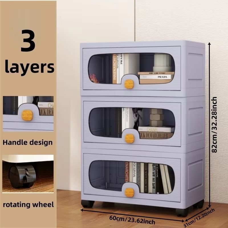 HomeMax 23.62 inches Extra Large Multi-Layer Storage Cabinet