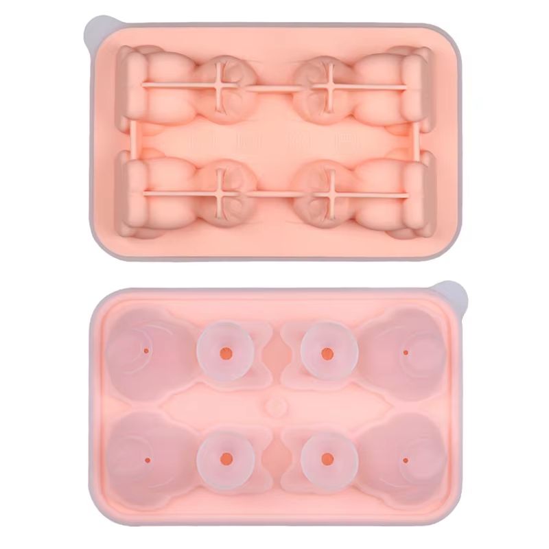 3D Cat Ice Block Mold – Flexible BPA-Free Silicone Ice Mold for Drinks & Cocktails