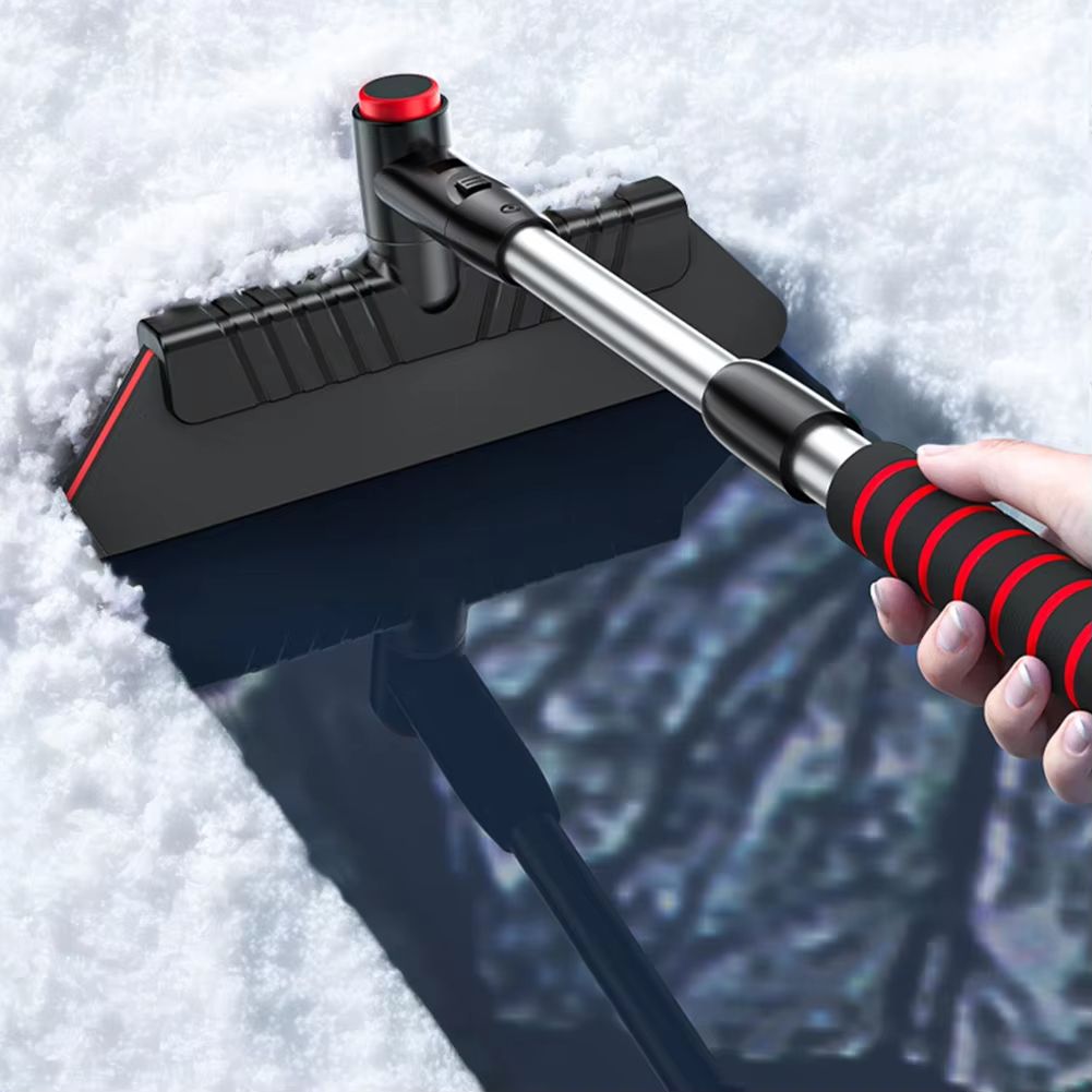 Snow Particles Ripper 2 in 1 Extendable Ice Scraper and Retractable Snow Remover f | Inspire ...