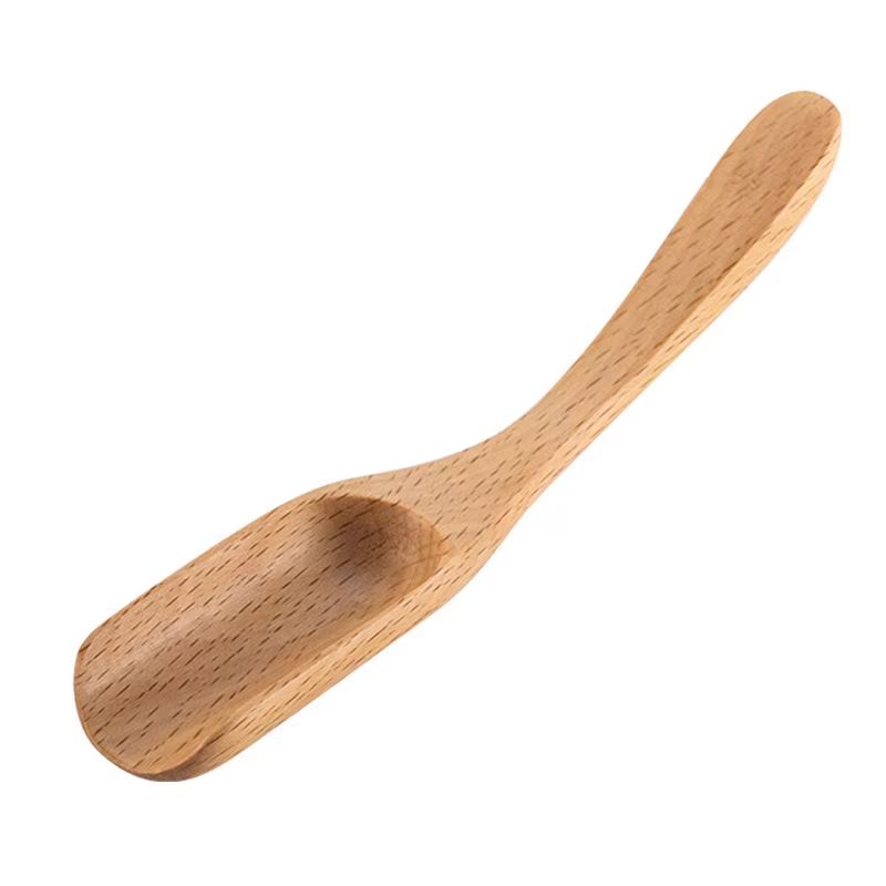 Wooden Tea Spoon Scoop Japanese Style Tea Shovel for Matcha Puer and Kung Fu Tea