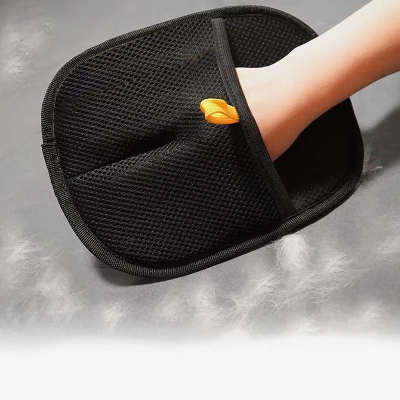Pet Electrostatic Hair Removal Grooming Gloves for Cats and Dogs Reusable Cleaning and Deshedding Tool