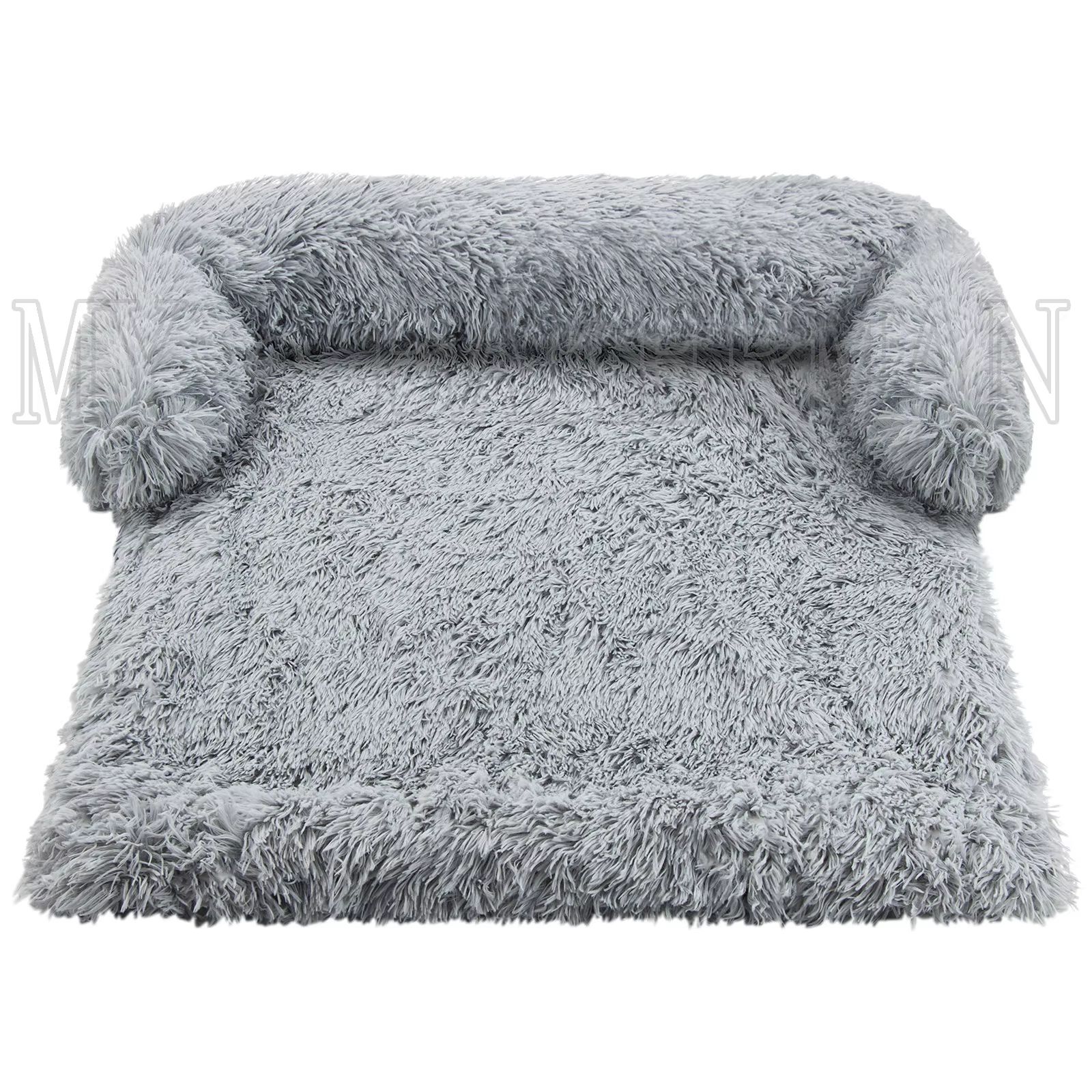 Washable Warm Dog Bed Sofa – Soft Winter Pet Nest Bed and Furniture Protector Mat for Cats and Dogs