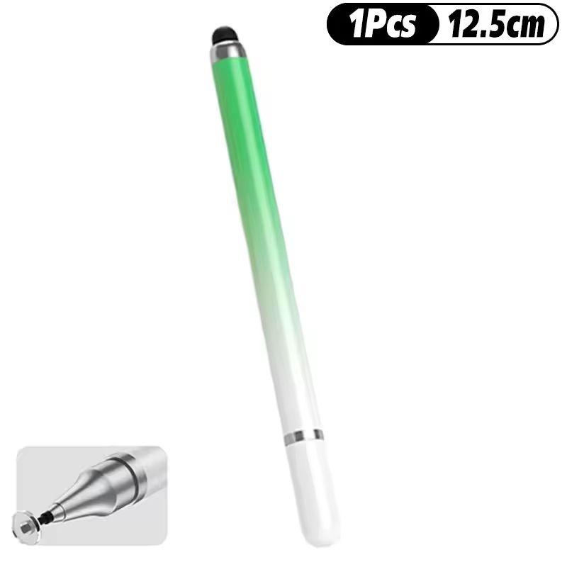 Universal 2-in-1 Stylus Pen for Touch Screens - Precision Capacitive Pencil for Phone and Tablet