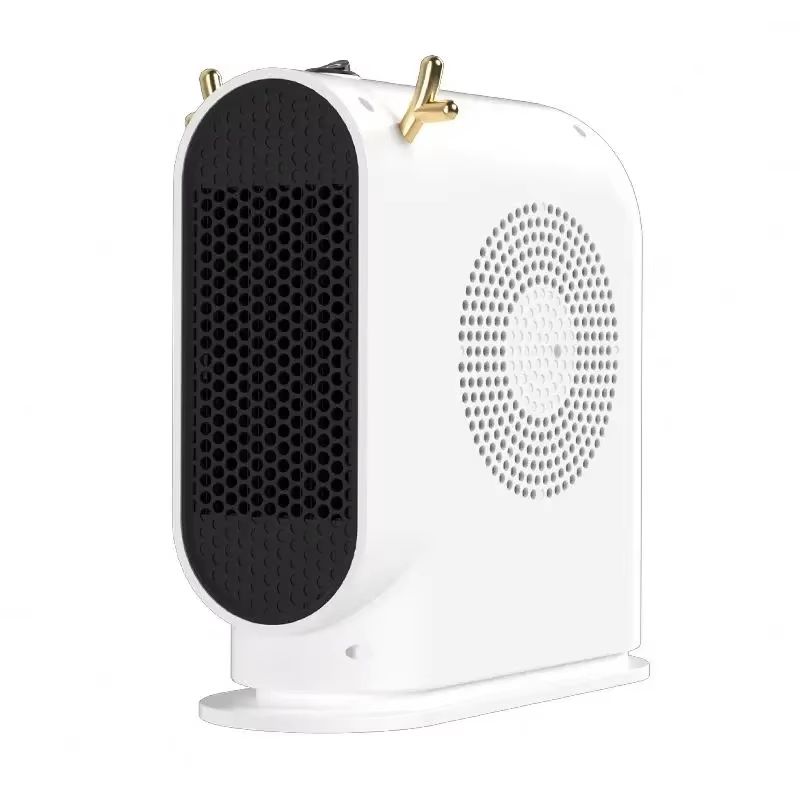500W Portable Desktop Electric Heater with Thermostat Fan for Home
