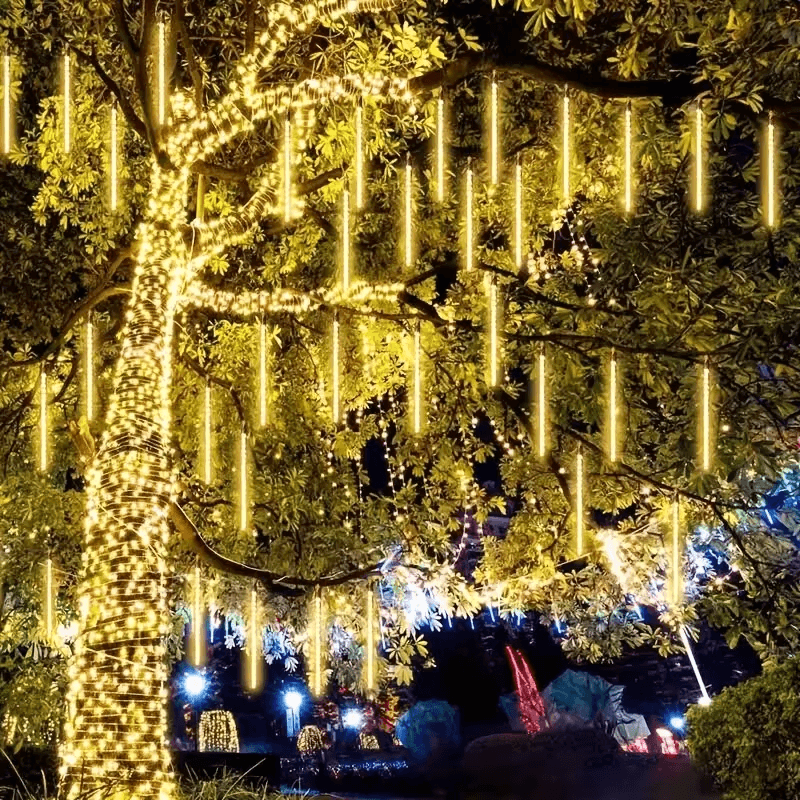 LED Dripping Icicle Lights for Christmas Decor | Inspire Uplift