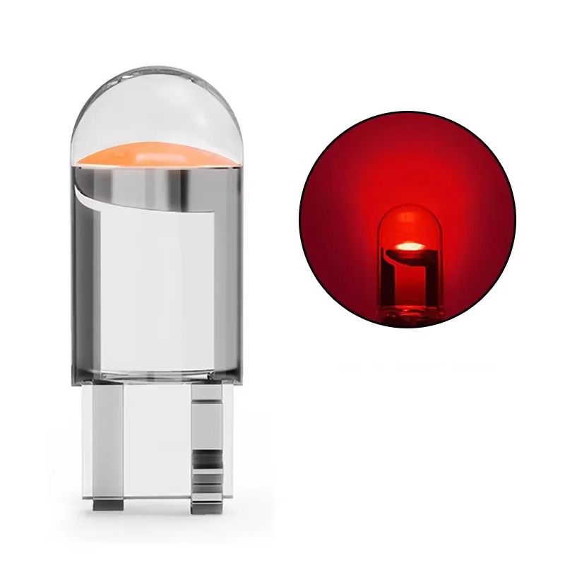 Canbus T10 LED Glass COB 6000K Car Light Bulb 5W for Dome Reading and License Plate