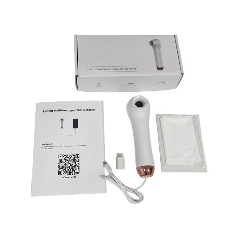 2025 HD Scalp and Skin Analyzer with Hair Follicle Detection and Medical-Grade Magnifier