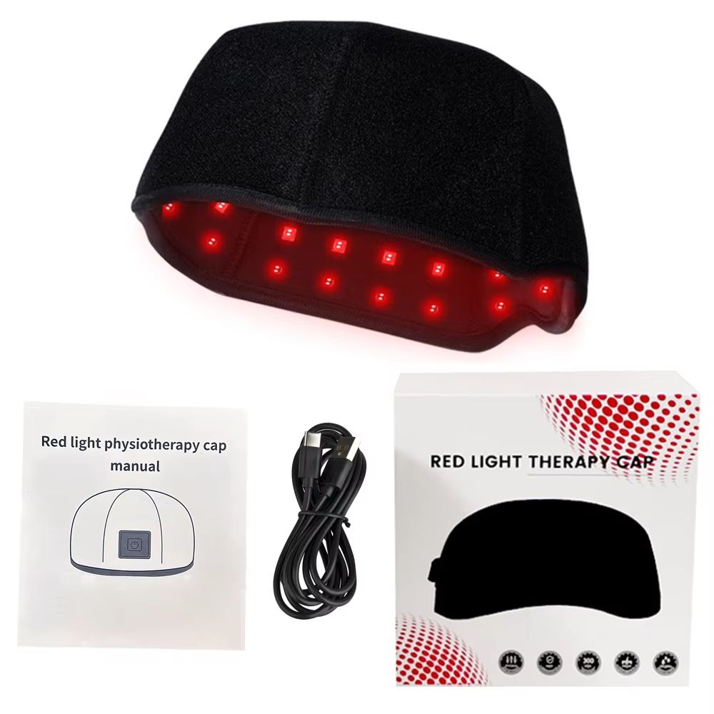 Dual-Wavelength Red Light Hair Growth Cap with 660nm & 850nm Infrared Therapy