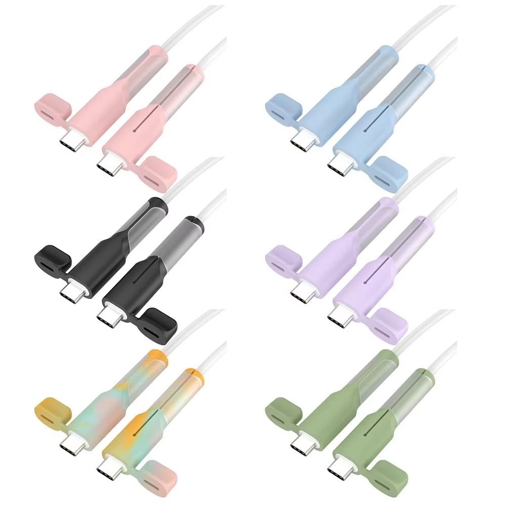 Soft Silicone Cable Protector for USB-C Charging Cables Prac | Inspire ...