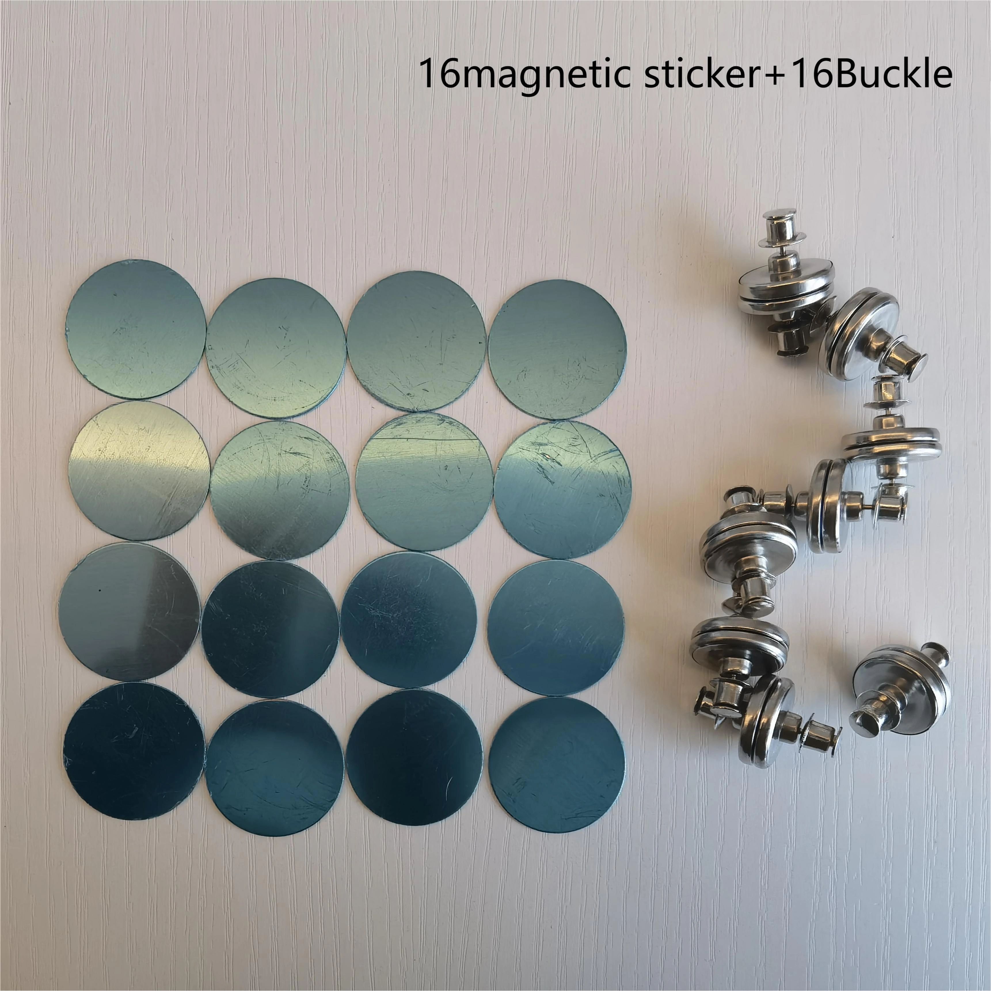 Modern Metal Magnetic Curtain Hooks Wall-Mounted Magnetic Buckles for Easy Curtain Holdback