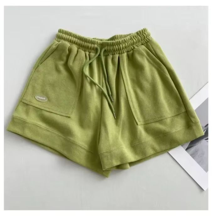 2026 Women's wide leg shorts with Drawstring, Loose Comfortable Fit and Slim Waist for Home, Casual, and Sports