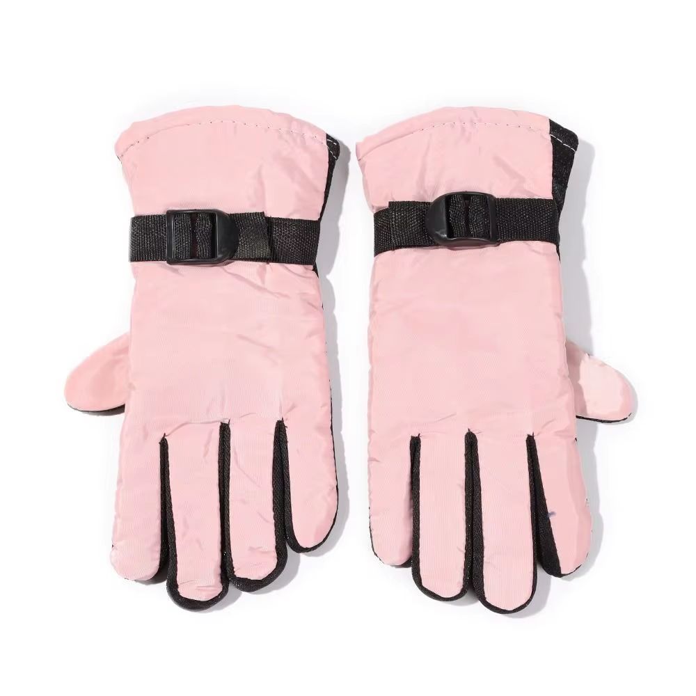 Winter ski gloves for Kids and Adults, Windproof Waterproof Thick Warm Snow Gloves for Skiing and Snowboarding