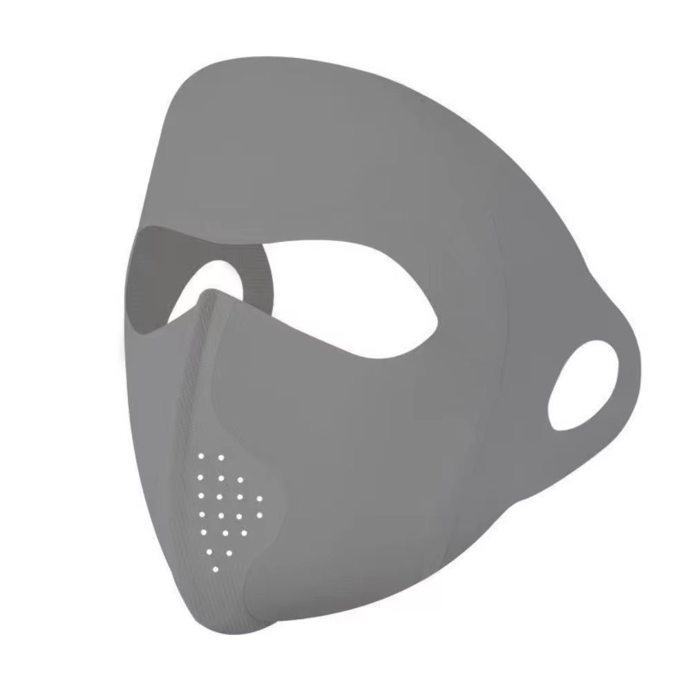 Unisex Ice Silk Cycling Face Mask with Adjustable Sun Protection - Breathable Anti-UV Sports Scarf for Running, Hunting,