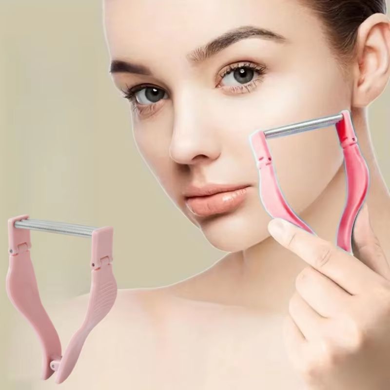 Pink Spring Facial Hair Remover 5.5in Stainless Steel Epilat | Inspire ...