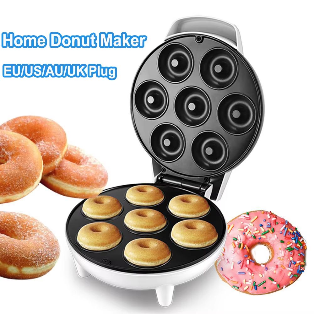 High-Power 1200W Electric Donut and Breakfast Baking Machine