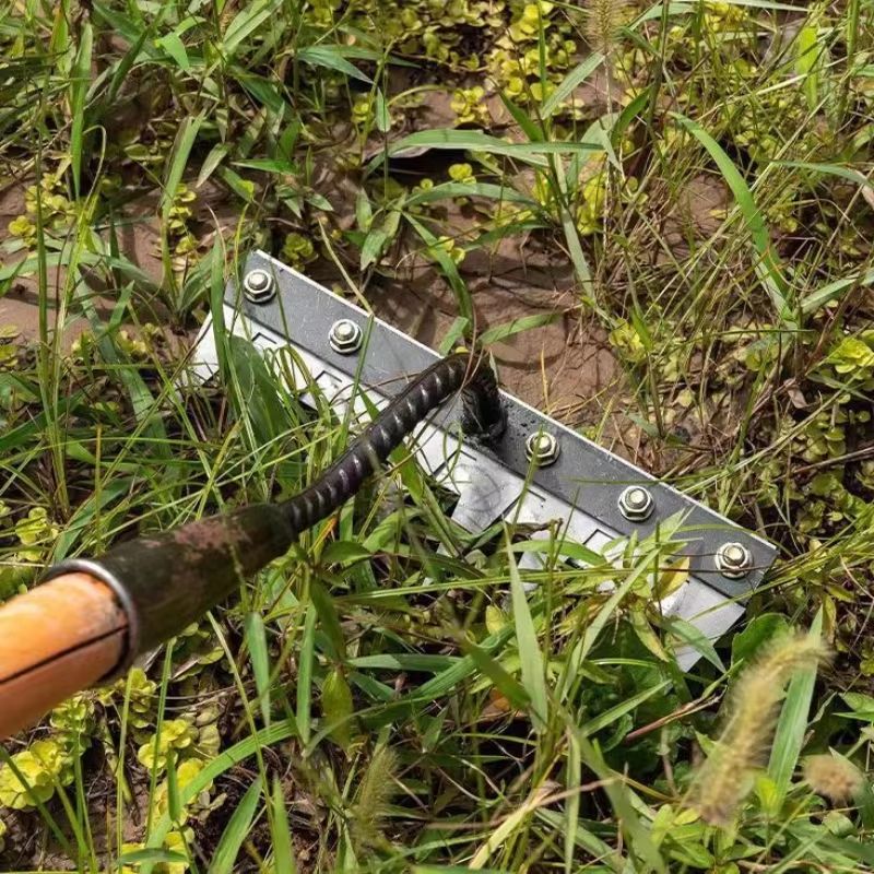 Carbon Steel Garden Hand Rake for Weeding and Soil Care | Inspire Uplift