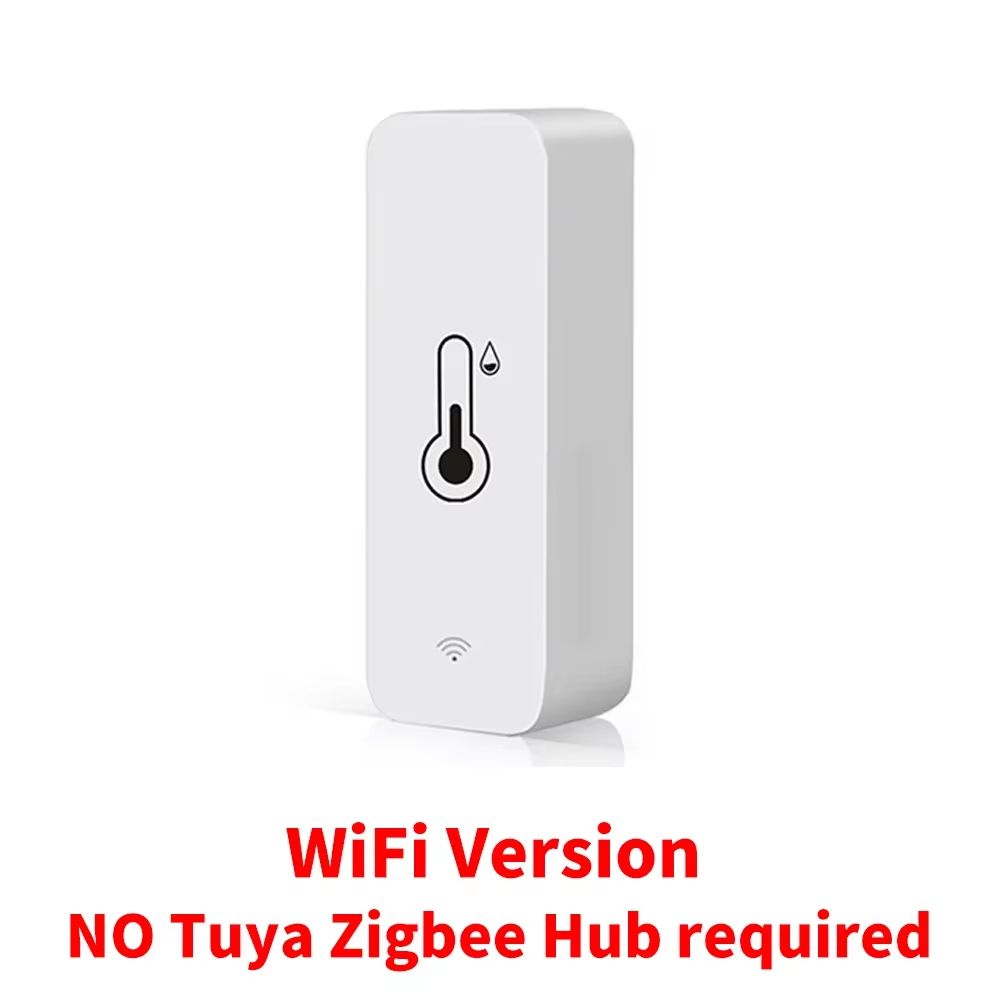 Tuya WiFi & Zigbee Smart Temperature Humidity Sensor Indoor Hygrometer for Smart Home
