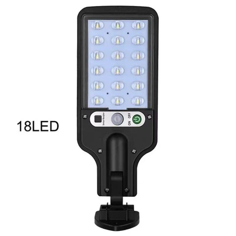 Solar Outdoor LED Courtyard Wall Lamp With 3 Modes, Waterproof Motion Sensor Lighting