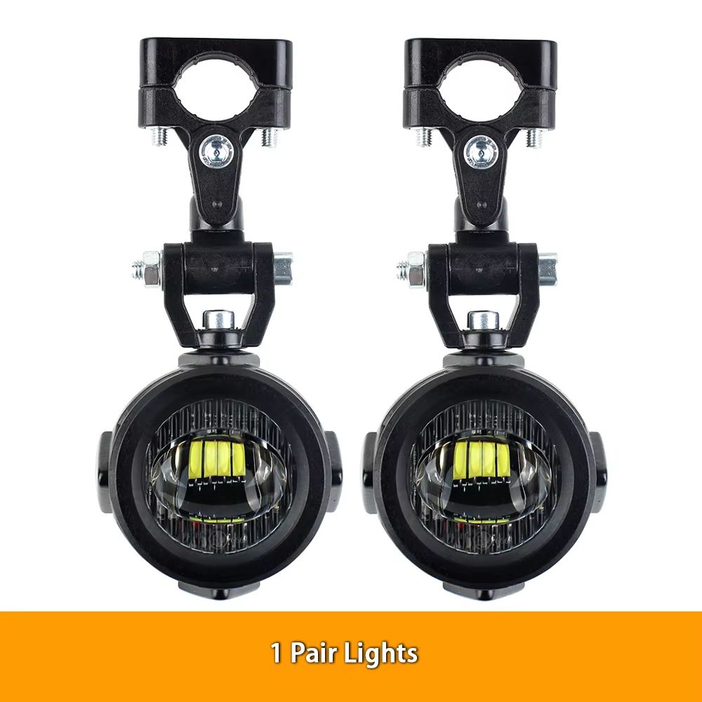 40W Motorcycle LED Fog Light Auxiliary Lights 6000K for BMW R1200GS Series