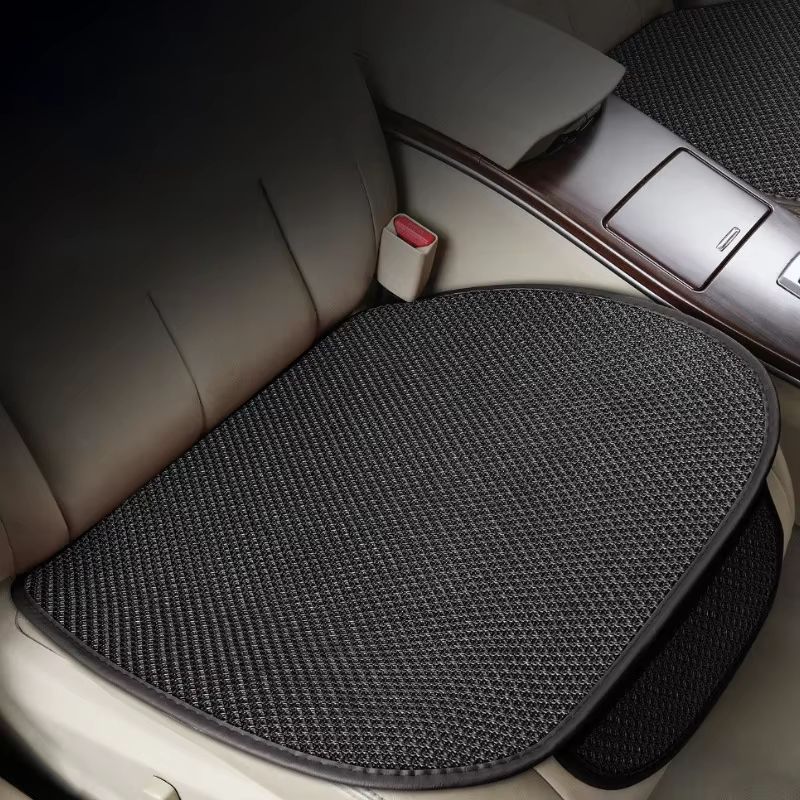 Universal Ice Silk Breathable Car Seat Cushion Cover Non-Slip Interior Pad