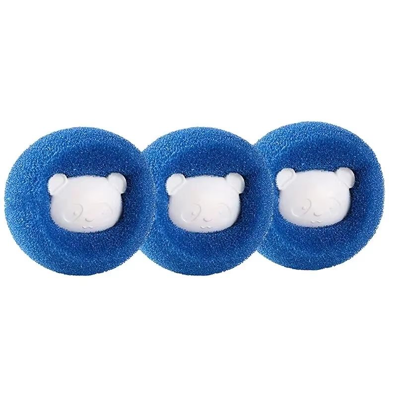 Reusable pet hair remover laundry ball lint catcher for washing machine and dryer