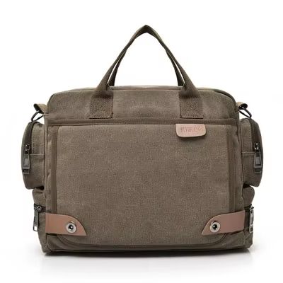 Canvas Crossbody Messenger Bag for Men