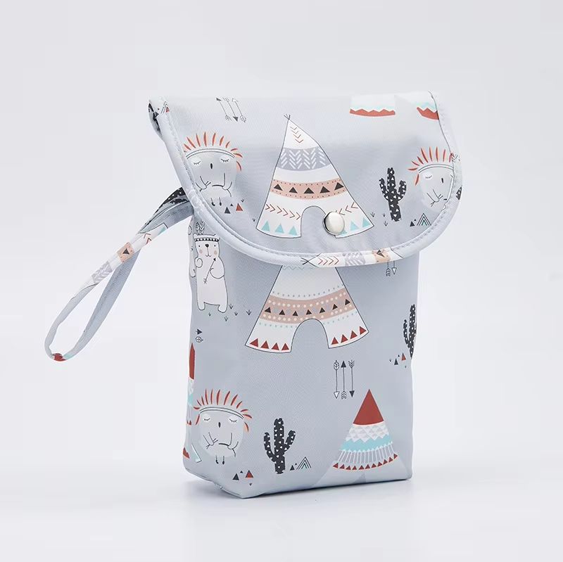 Waterproof Baby Diaper Storage Bag Portable Mummy Travel Organizer