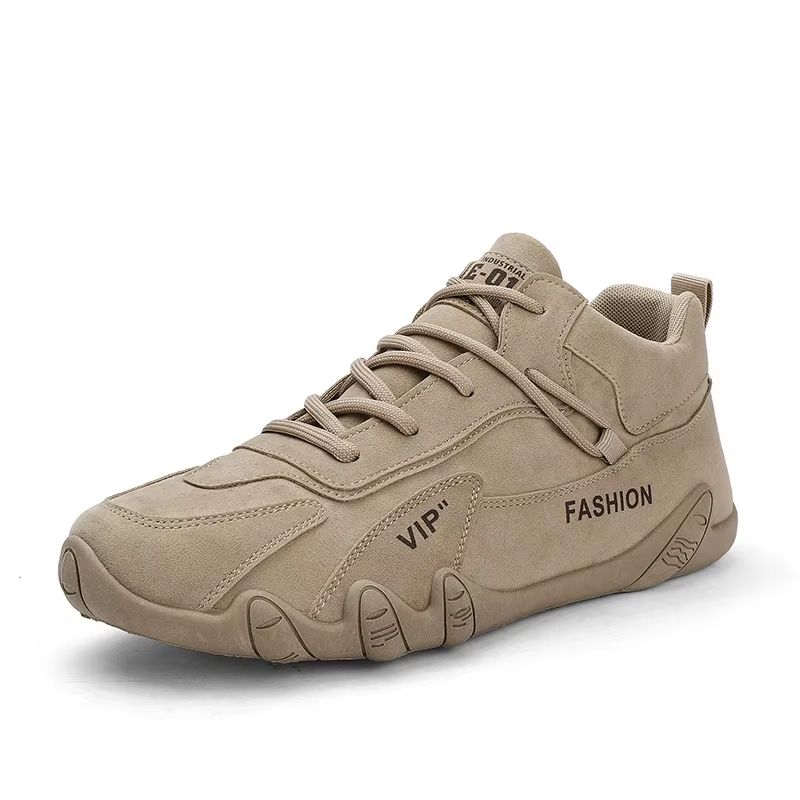 Men's Casual Non-Slip Ankle Boots 2025 Lace-Up Sneakers