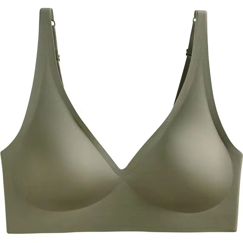 ComfortLift Seamless Wireless V Neck Bra for Small Bust