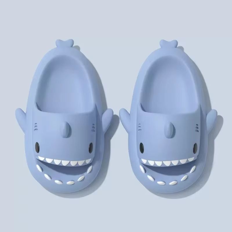 SharkWave Unisex Summer Shark Slippers – Soft Anti-Slip Beach and Home Sandals