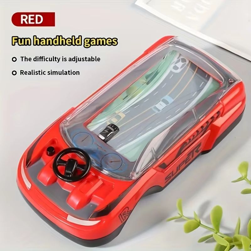 TurboDrive Handheld Racing Game Console Electric Interactive Adventure Machine