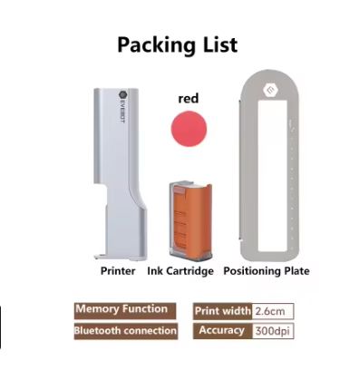 EVEBOT Handheld Food PrintPen Portable Mini Coffee & Dessert Inkjet Printer