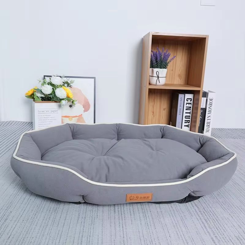 Pet Sofa Sleeping Bed Large Dog Bed House for Cats Big Space Winter Warm Dog Cushion
