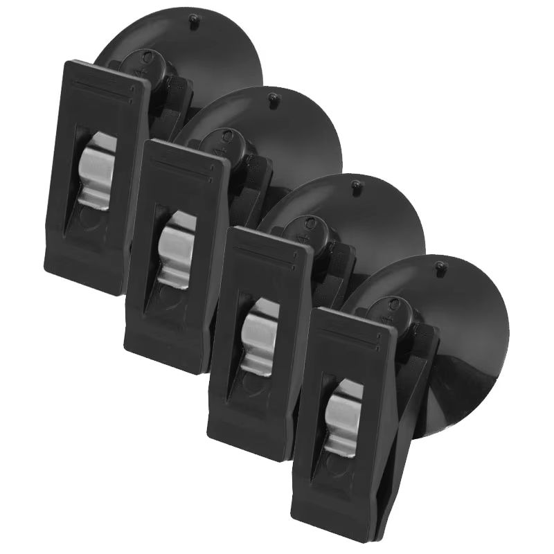 2/4PCS Car Suction Cup Ticket Holder Clip Removable Car Window Card Holder for Bills, Parking Tickets & Receipts