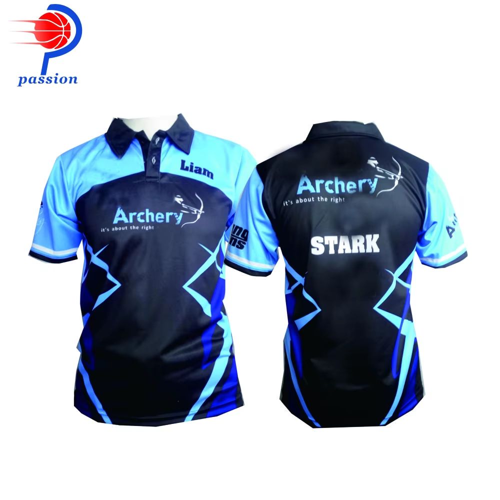Custom Archery Team Shooting Shirt - Performance Unisex Archery Jersey for Clubs & Competitions