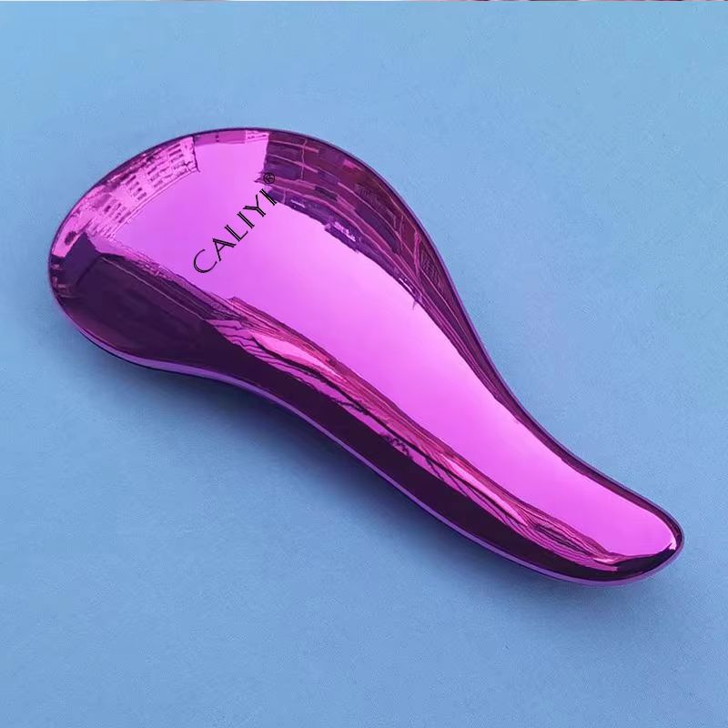 Mango Detangling Hair Paddle Brush Professional Wet & Dry Detangler Brush for Curly, Thick & Long Hair